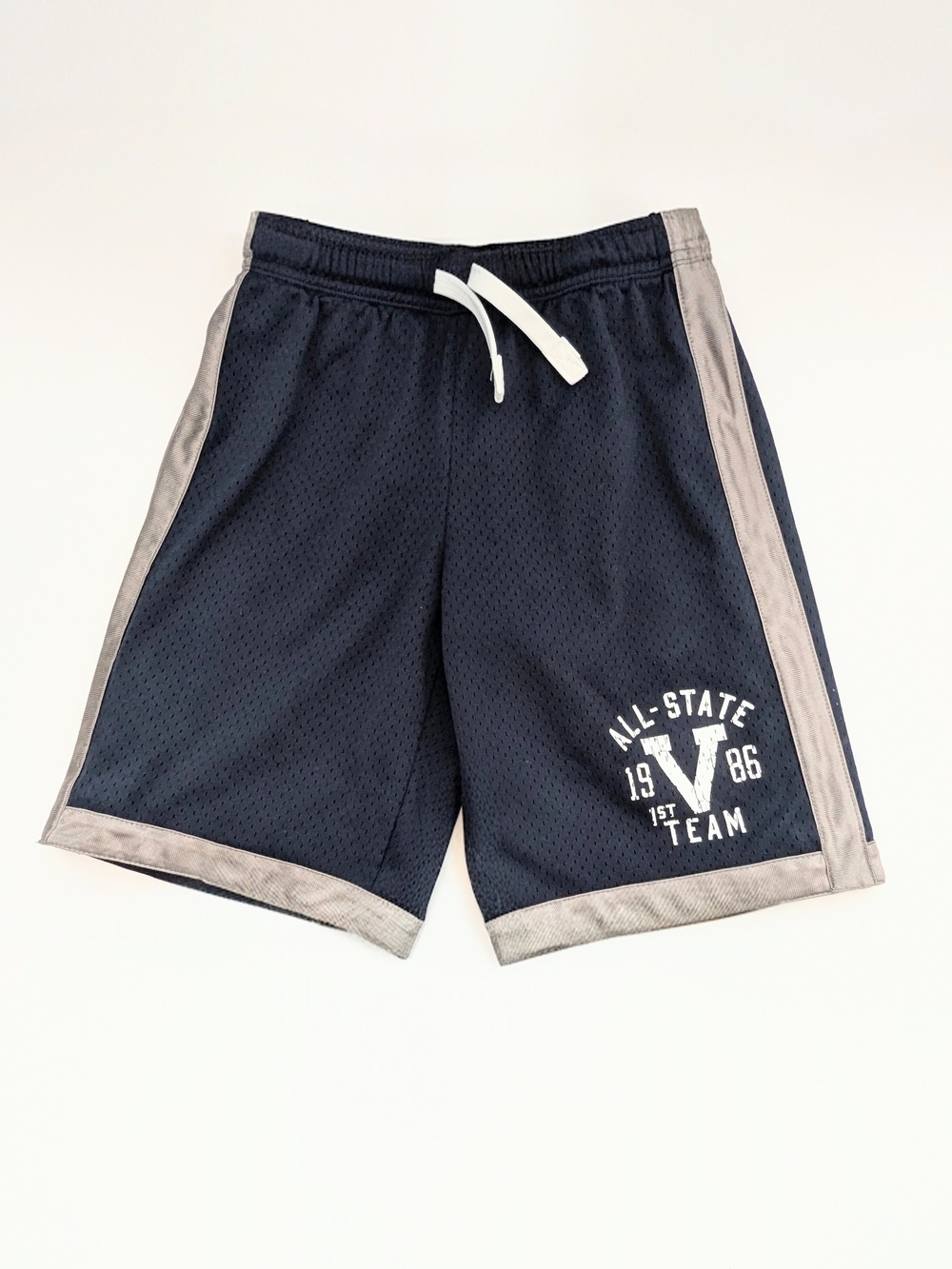 GAP Boys' (Large/10) Lined Mesh Drawstring/Adjustable Waist Shorts